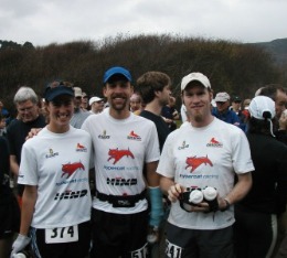 Hypercat racers at the Muir Beach Trail Run.