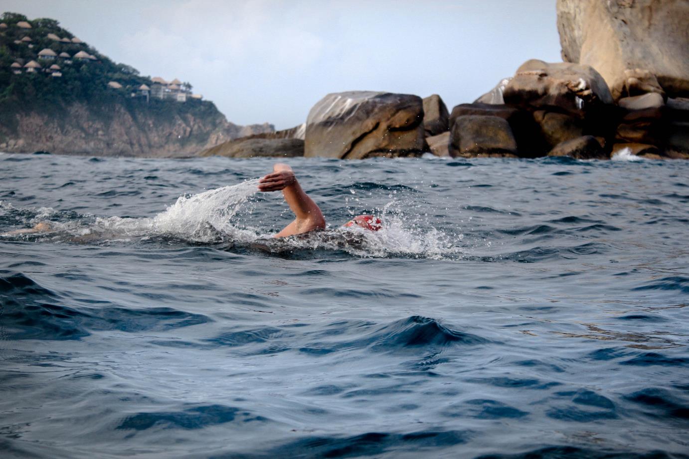 breathing in choppy water chilitri